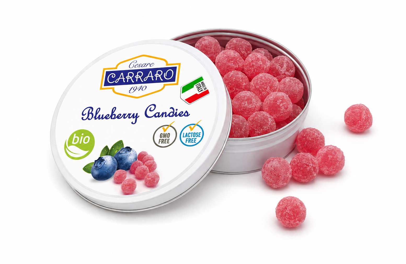 Cesare Carraro Blueberry Candies BIO