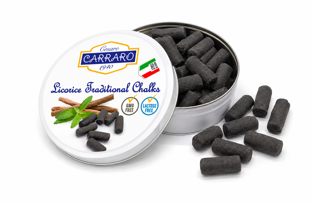 Cesare Carraro Traditional Black Licorice Chalks