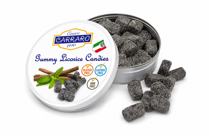 Cesare Carraro Gummy Licorice Candies